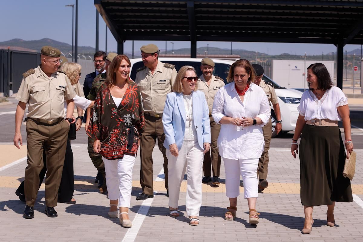 El Ejército recepciona las obras de urbanización de la Base Logística