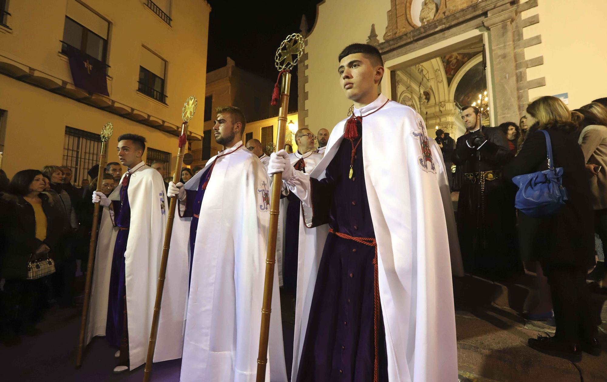 Así fue la última Procesión del Silencio de la Semana Santa de Sagunt.