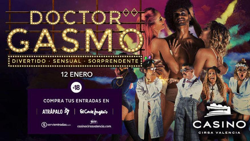 Nueva sesión del Doctor Gasmo, en Casino Cirsa Valencia