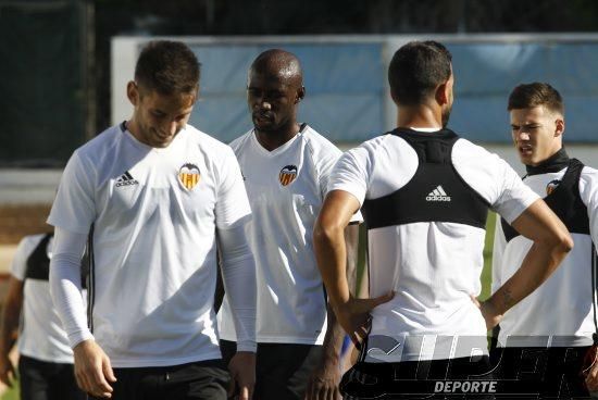 Último entrenamiento antes de viajar a Gijón