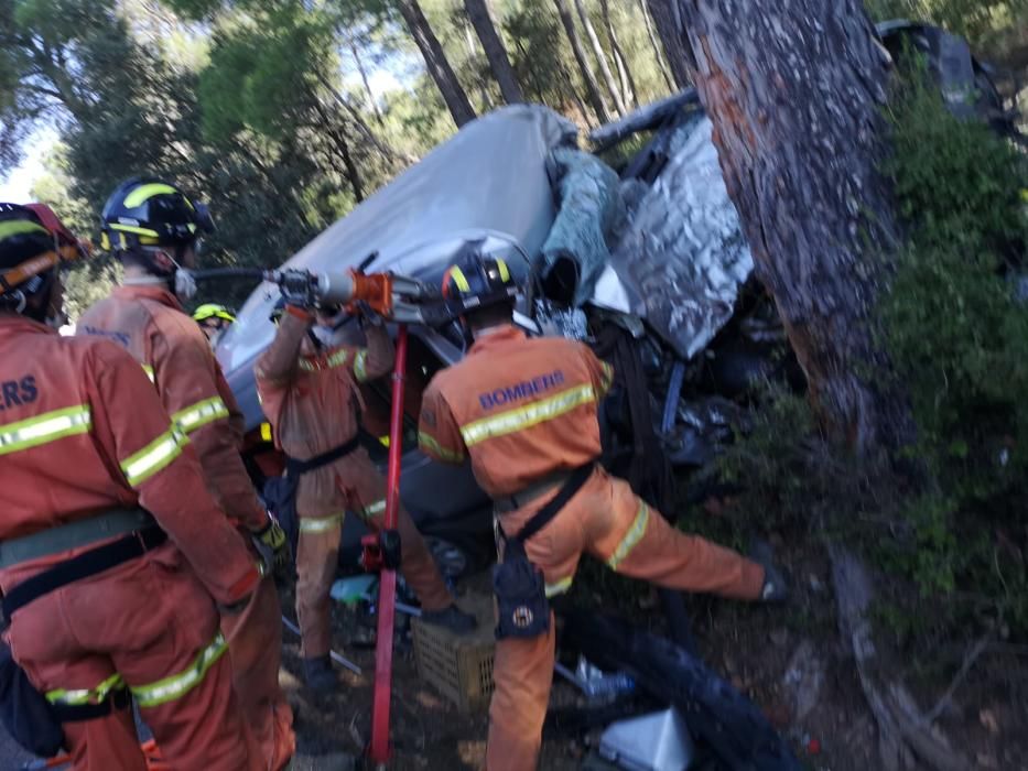 Accidente mortal en la N-330 en Utiel