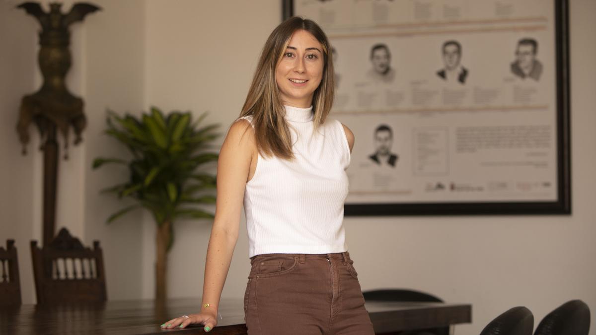 La alcaldesa de Quart de les Valls, Lara González.