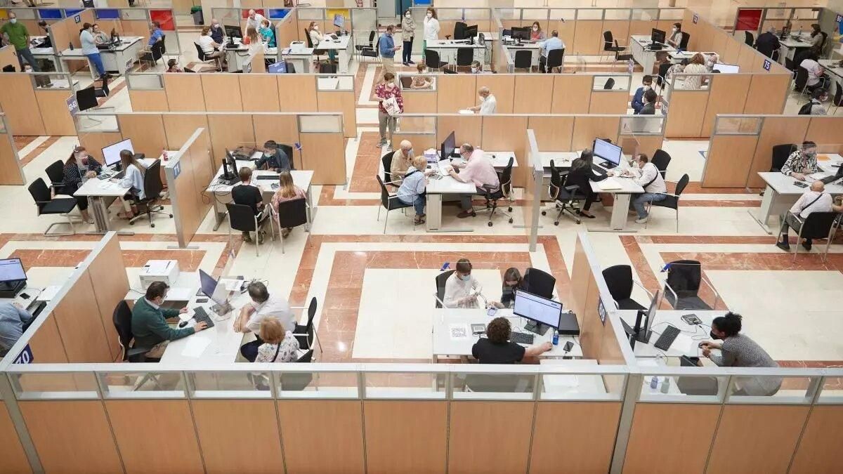 Oficina de la Agencia Tributaria.