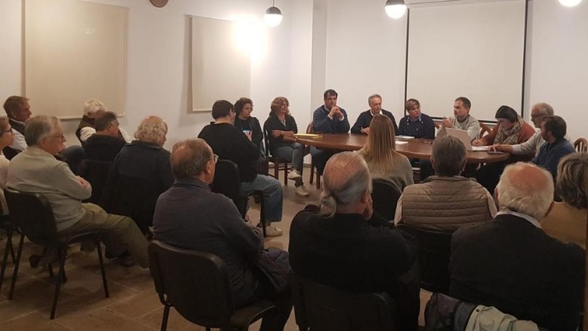 Una assemblea comarcal recent de Junts per Cerdanya