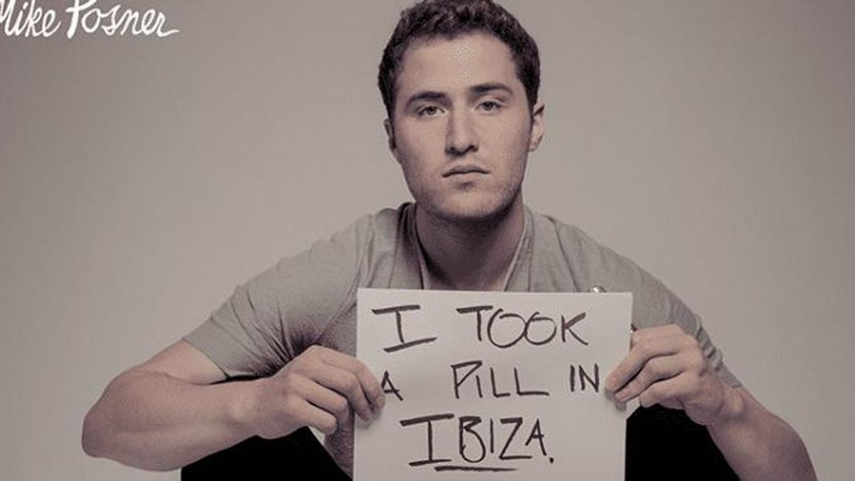 El cantante estadounidense Mike Posner