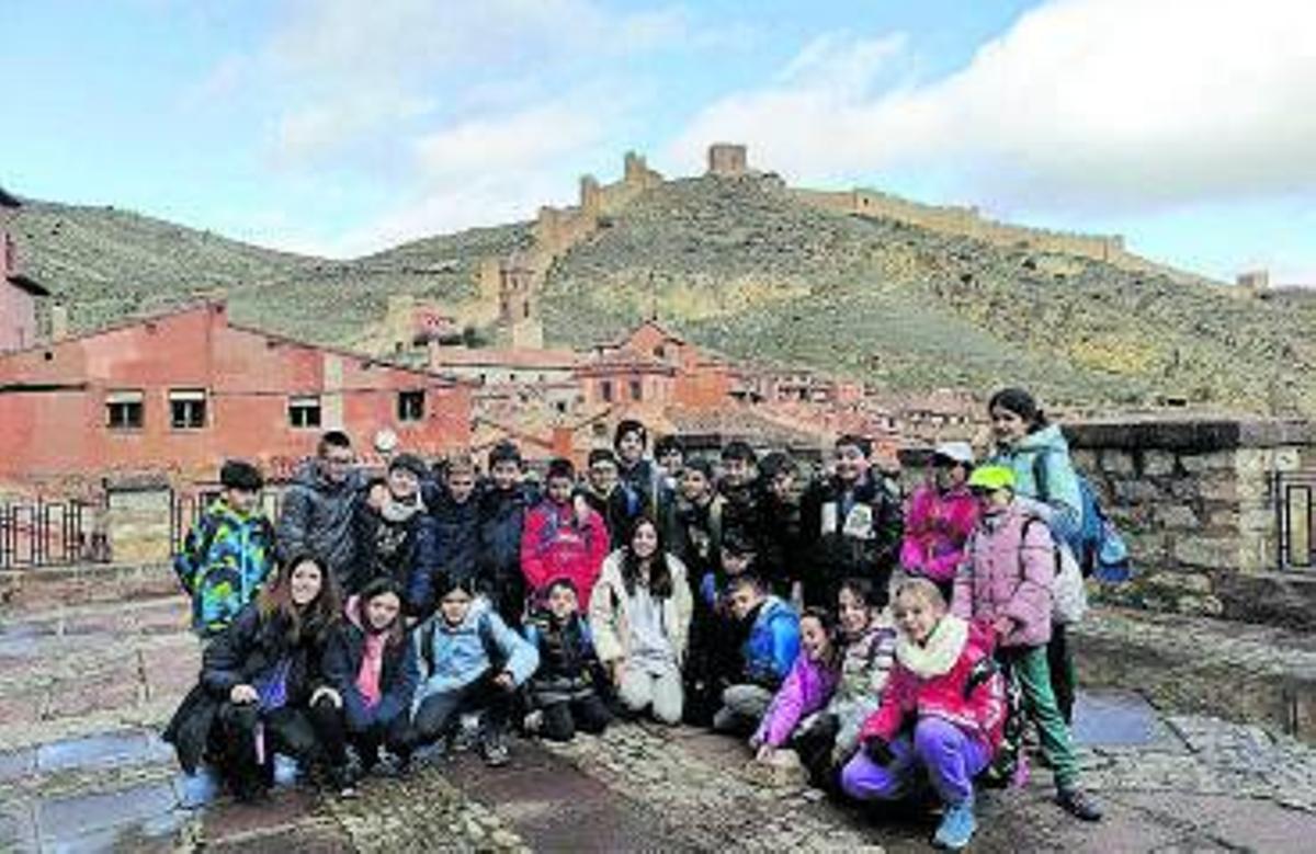 El alumnado más mayor estuvo en el CRIET de Albarracín. | SERVICIO ESPECIAL