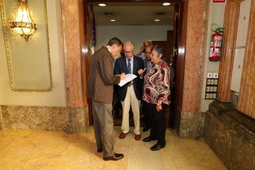 Homenaje a jubilados del ayuntamiento de Murcia