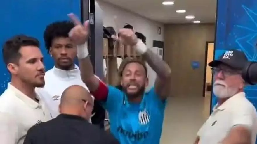 Neymar explota contra el Remo después de eliminarlos en la Copa Brasileña