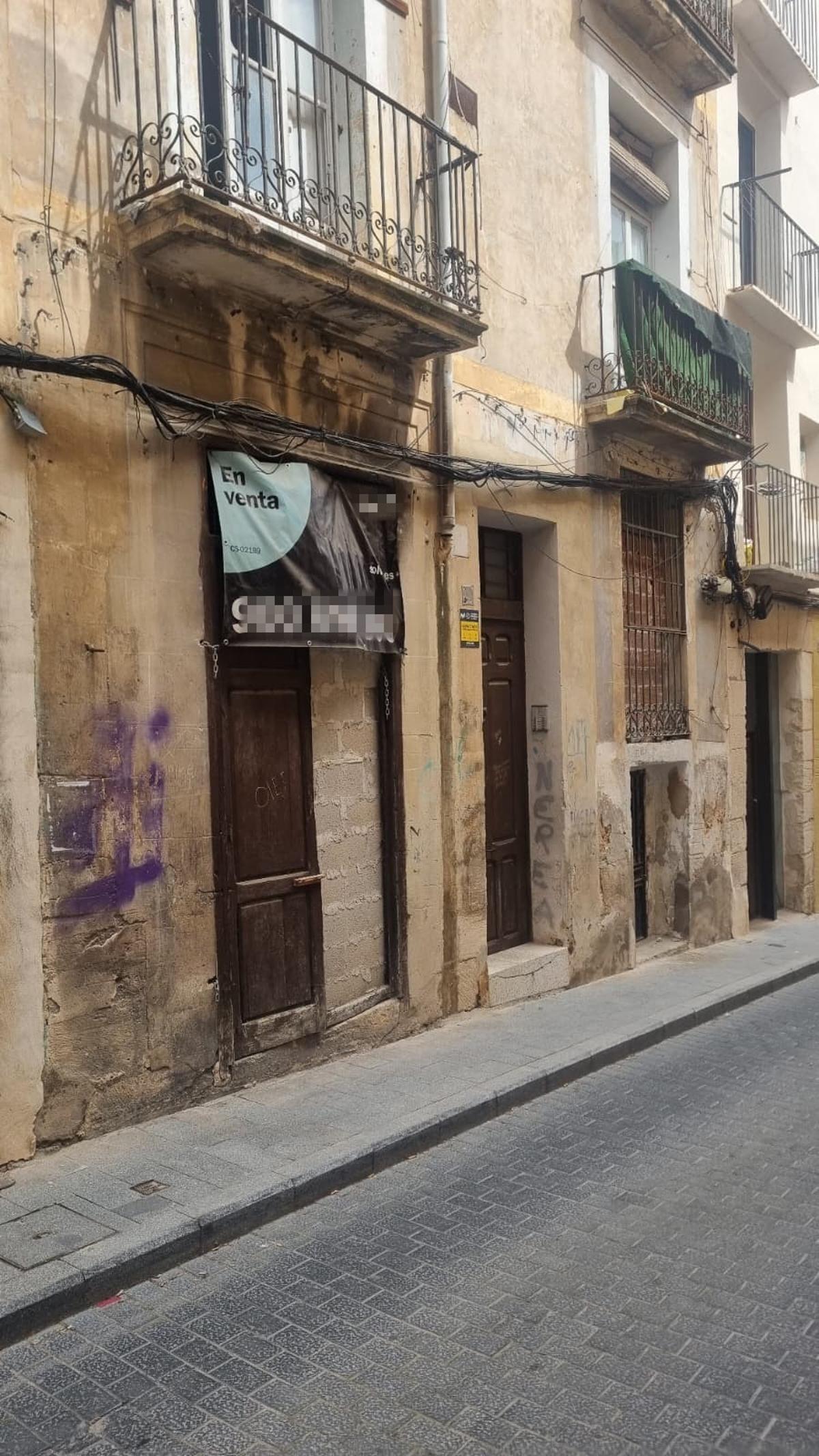 El edificio a derribar