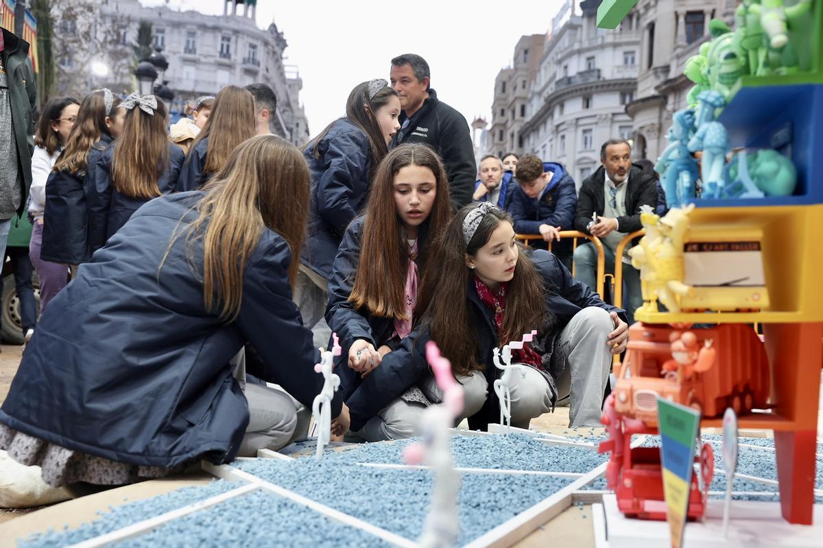 La falla infantil municipal llega a la plaza