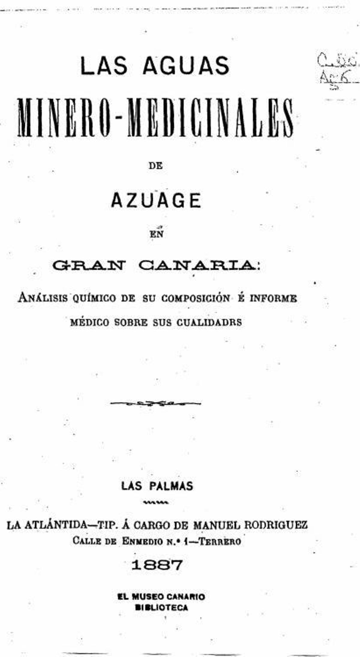 Santa María de Guía, a finales del siglo XIX.  | | FEDAC