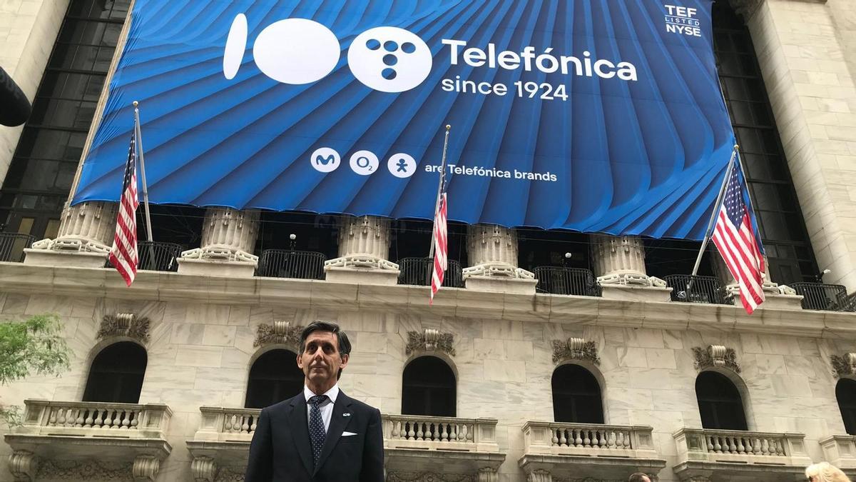 Telefónica en la Bolsa de Nueva York