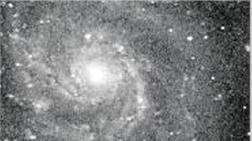 Imatges preses el 22, 23 i 24 d&#039;agost (d&#039;esquerra a dreta) en què es pot apreciar l&#039;evolució d&#039;una supernova, que està marcada amb una fletxa.