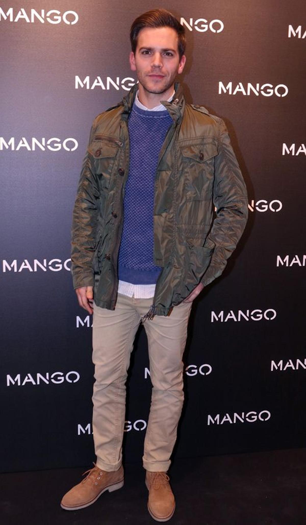 Marc Clotet en la fiesta de Mango en Barcelona