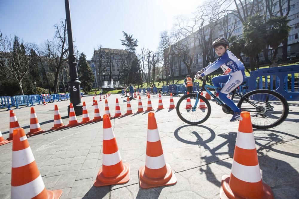 Una mañana ciclista en el Campo San Francisco