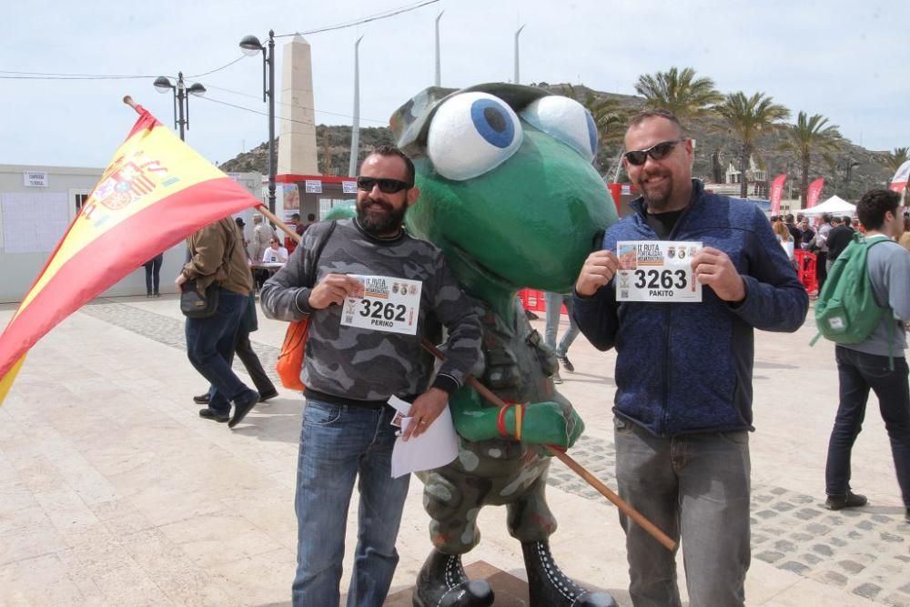 Entrega de dorsales para la Ruta de las Fortalezas de Cartagena