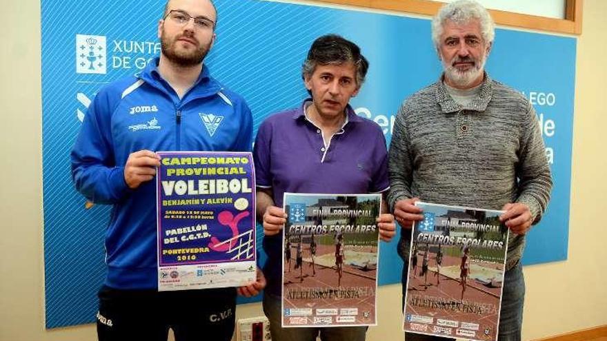 Presentación de las finales provinciales en el CGTD. // Rafa Vázquez