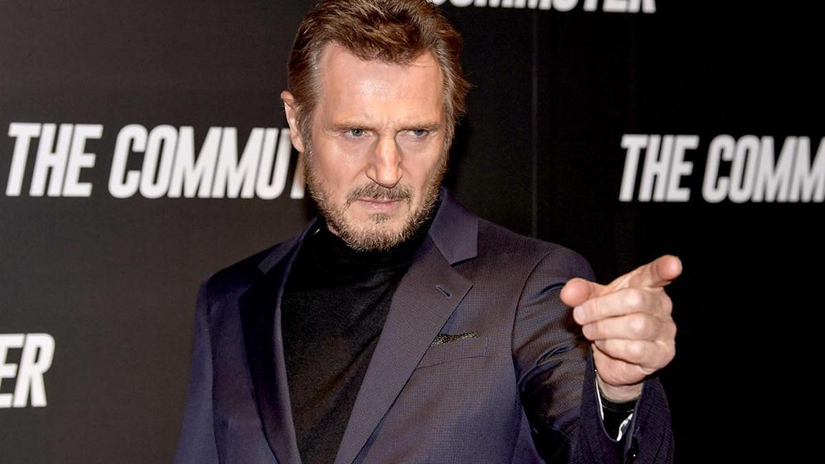 Liam Neeson está hecho todo un chaval