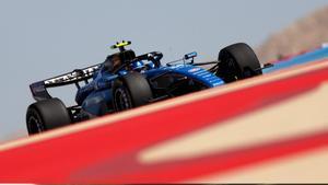 Carlos Sainz, este miércoles en el circuito de Sakhir