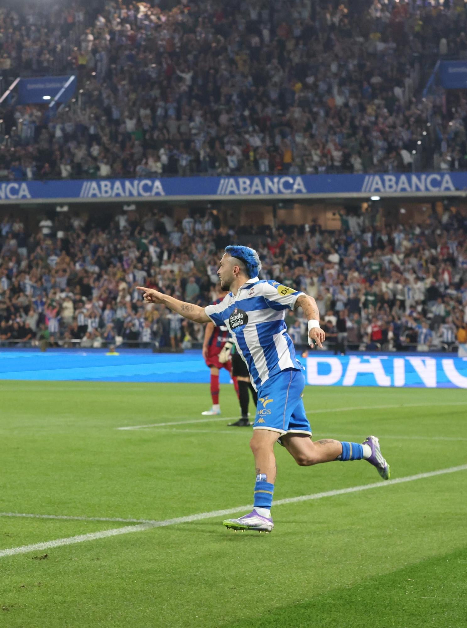 Las mejores imágenes del Deportivo - Huesca