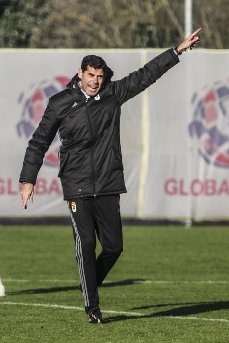 Entrenamiento del Real Oviedo