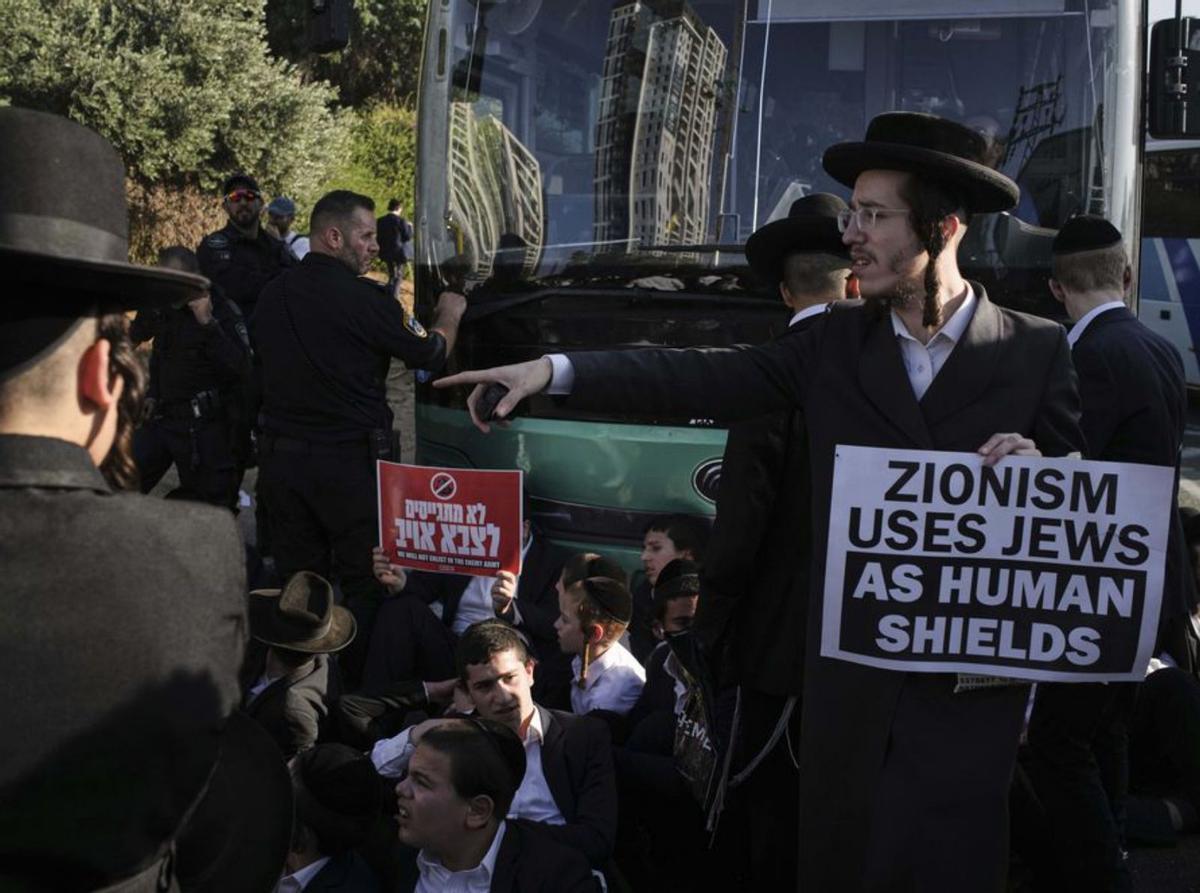 El reclutament d’ultraortodoxos deixa a la corda fluixa Netanyahu El reclutament d’ultraortodoxos deixa a la corda fluixa Netanyahu