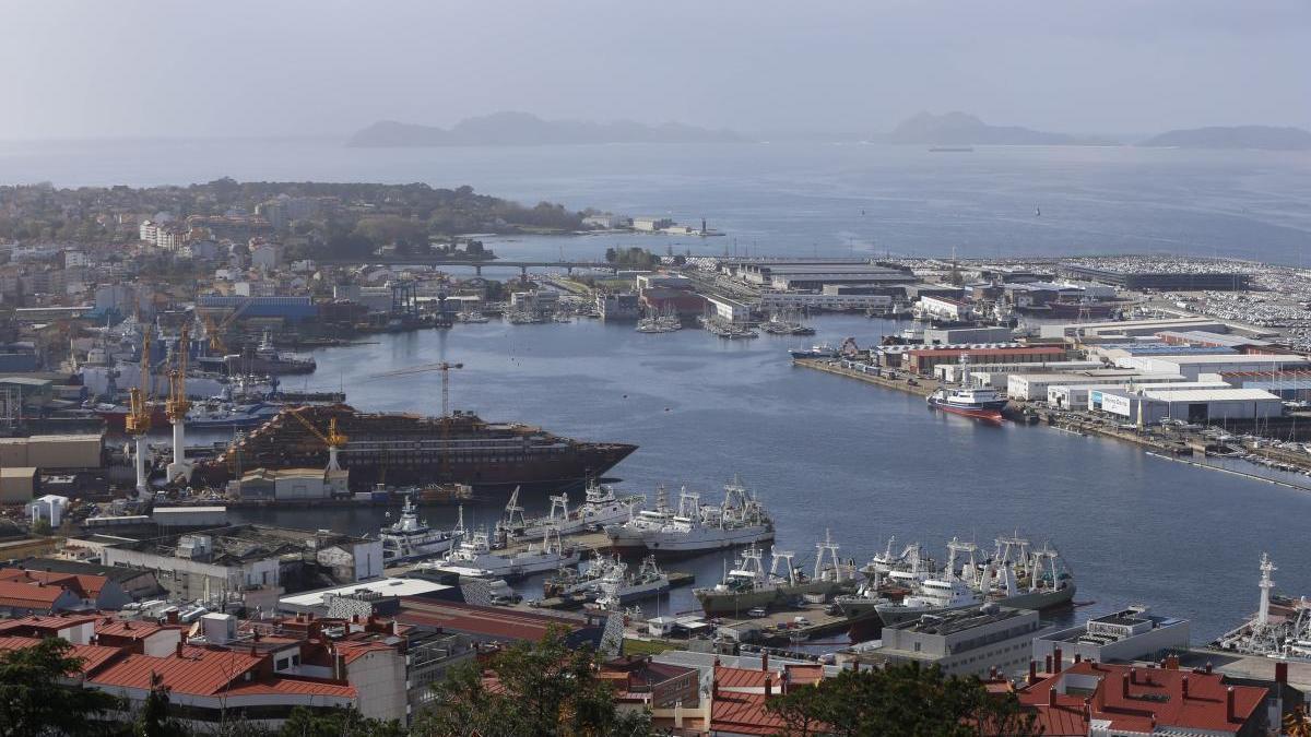 Vista aérea de Vigo. // Ricardo Grobas