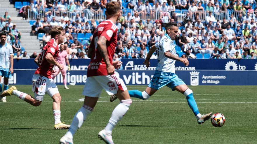 Así fue el polémico empate del Málaga CF ante el Real Murcia (0-0)