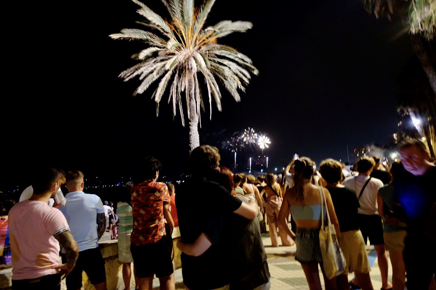 Los fuegos artificiales dan la bienvenida a la Feria de Málaga 2022