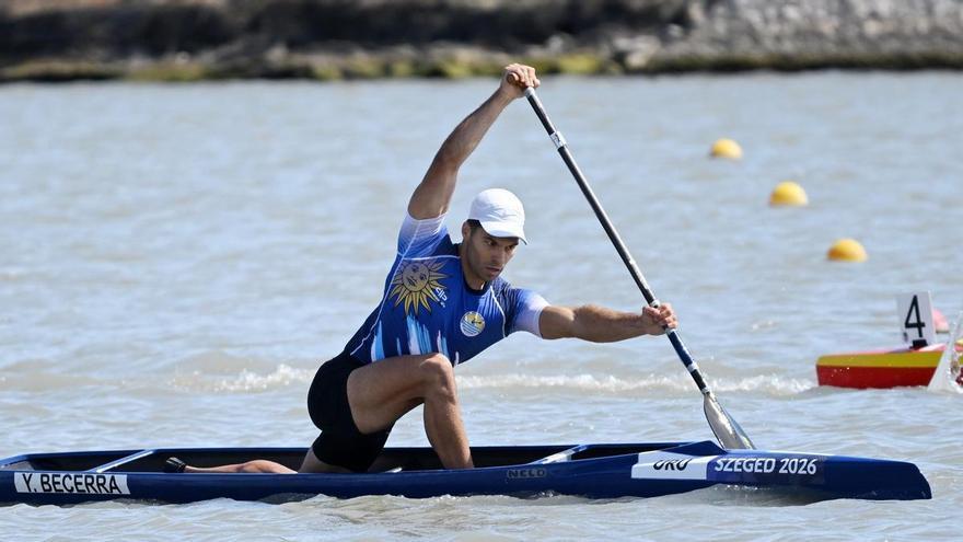 El canoísta cangués Yoel Becerra representará a Uruguay en los Juegos Suramericanos