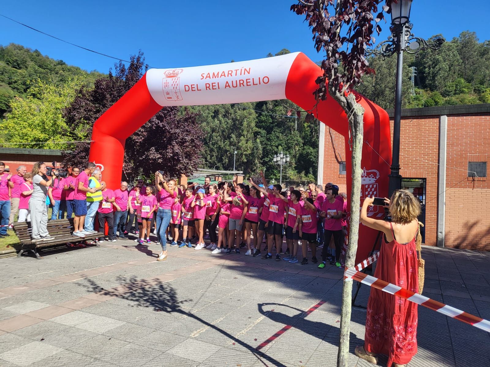 Carrera solidaria en San Martín