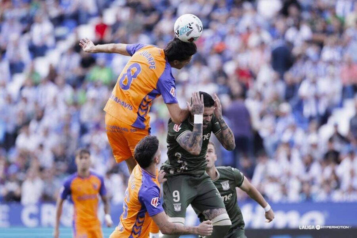Encuentro jornada 10 LaLiga Hypermotion, entre Leganés y Málaga CF