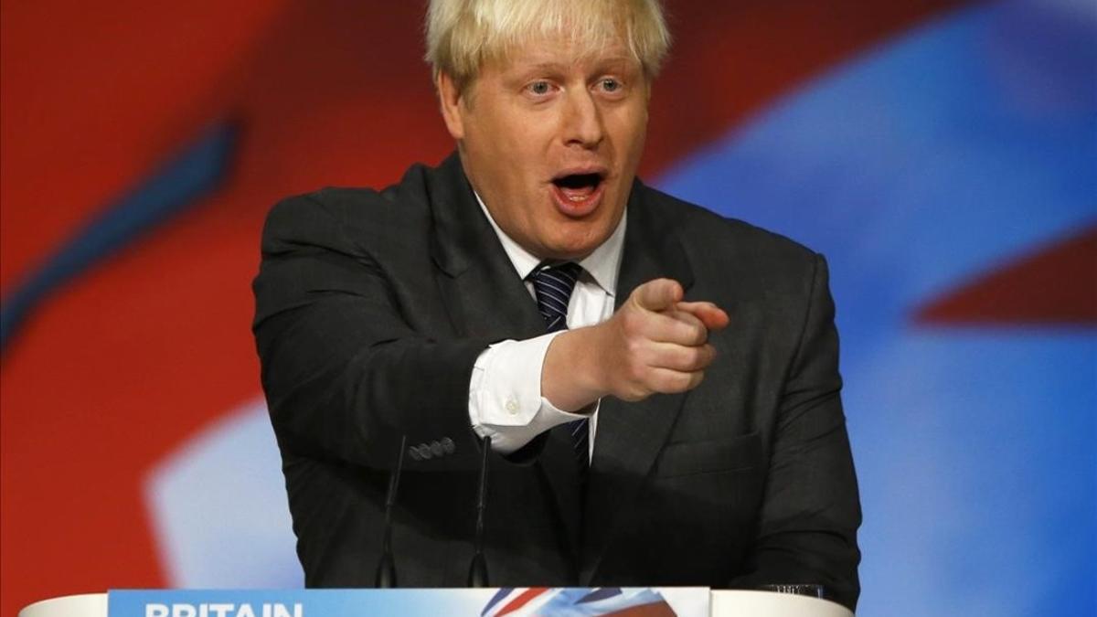 Boris Johnson, exalcalde de Londres.