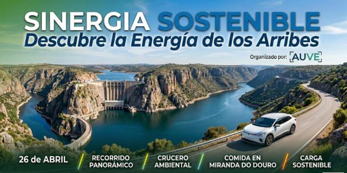 Ruta turística por los Arribes para coches eléctricos.