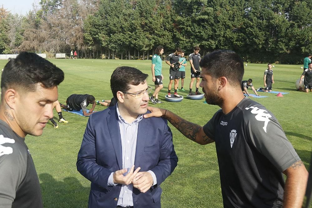 Primer entreno del Córdoba CF 2018-2019