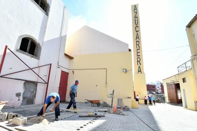 25/09/19 TELDE.  La antigua Fábrica de Azúcar de Telde, está siendo acondicionada por alumnos de PFAE.     FOTÓGRAFA: YAIZA SOCORRO.  | 25/09/2019 | Fotógrafo: Yaiza Socorro