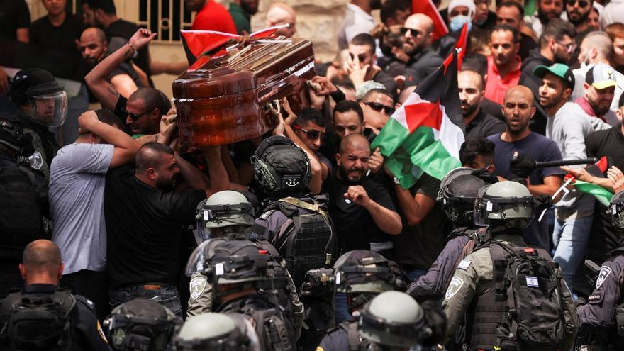 Comença amb enfrontaments el funeral a Jerusalem de Shireen Abu Akleh