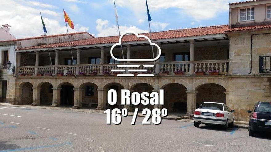 El tiempo en O Rosal: previsión meteorológica para hoy, miércoles 12 de agosto