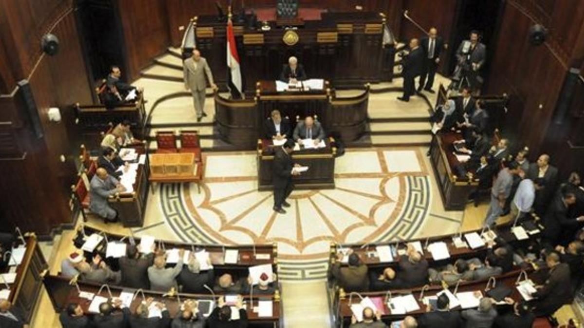 La Asamblea Constituyente egipcia.