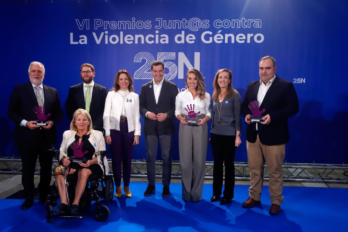 Entrega de premios Junt@s contra la violencia de género del PP de Málaga