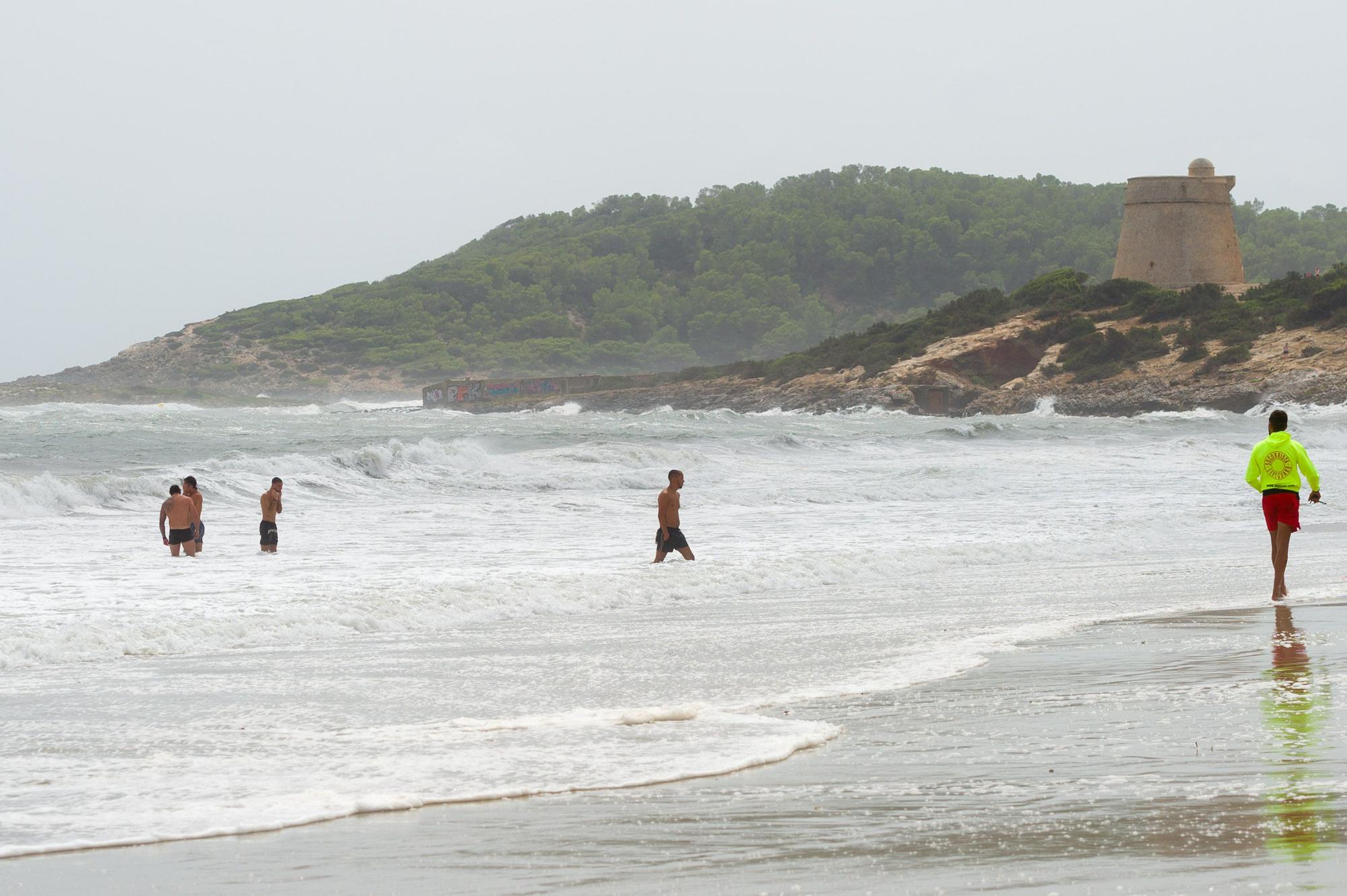 Mira aquí todas las fotos del temporal en Ibiza