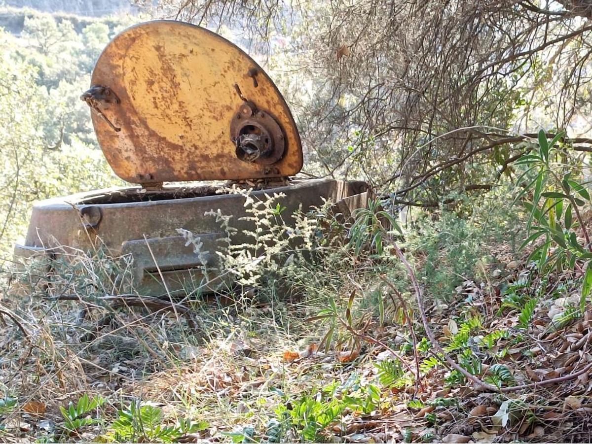 La torreta oculta al Pertús