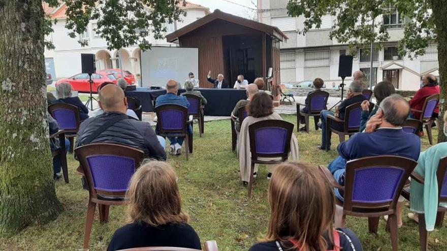 Un momento de la charla celebrada en la tarde de ayer.