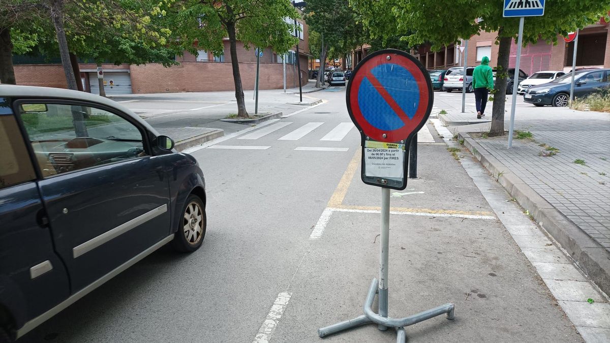 Les restriccions afecten diversos carrers de la zona nord