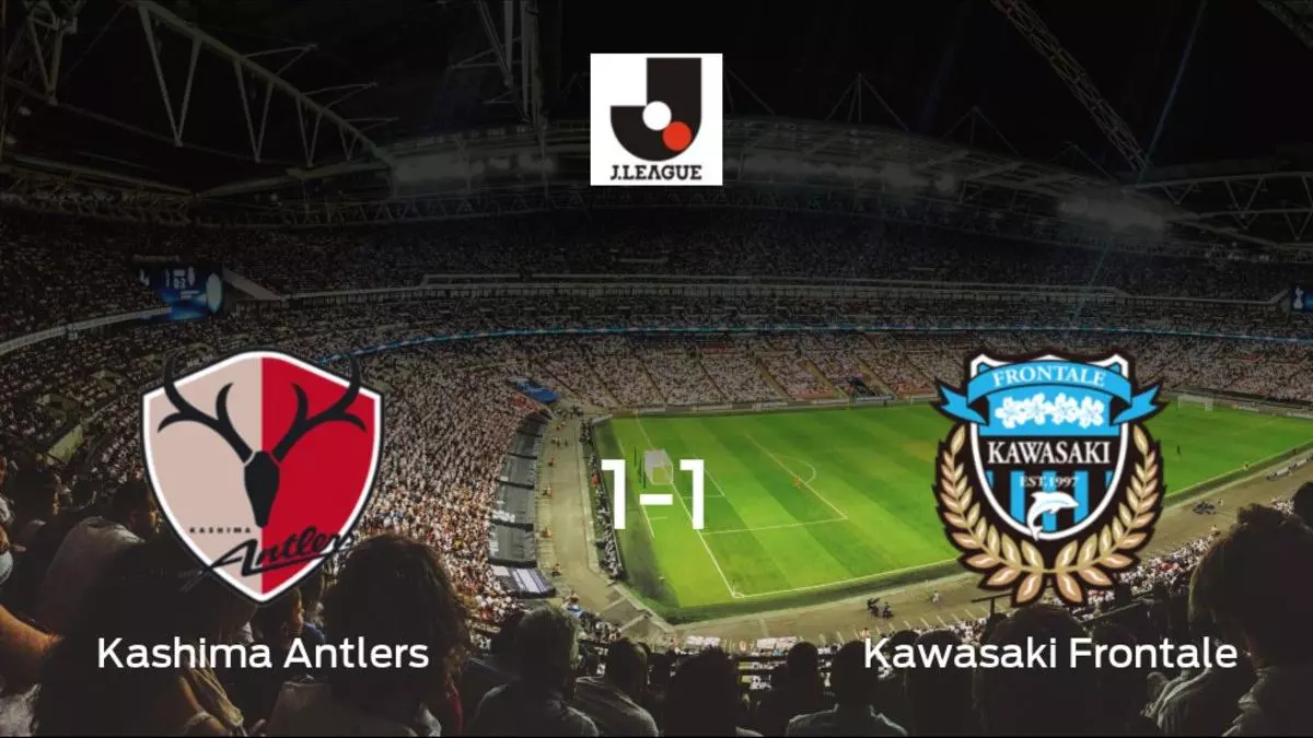 El Kawasaki Frontale logra un empate a uno frente al Kashima Antlers