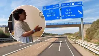 Así nació el bebé asturiano Atila: en plena autovía en Zamora, en los asientos traseros de un Opel Astra y entre las sillas de coche de sus dos hermanos