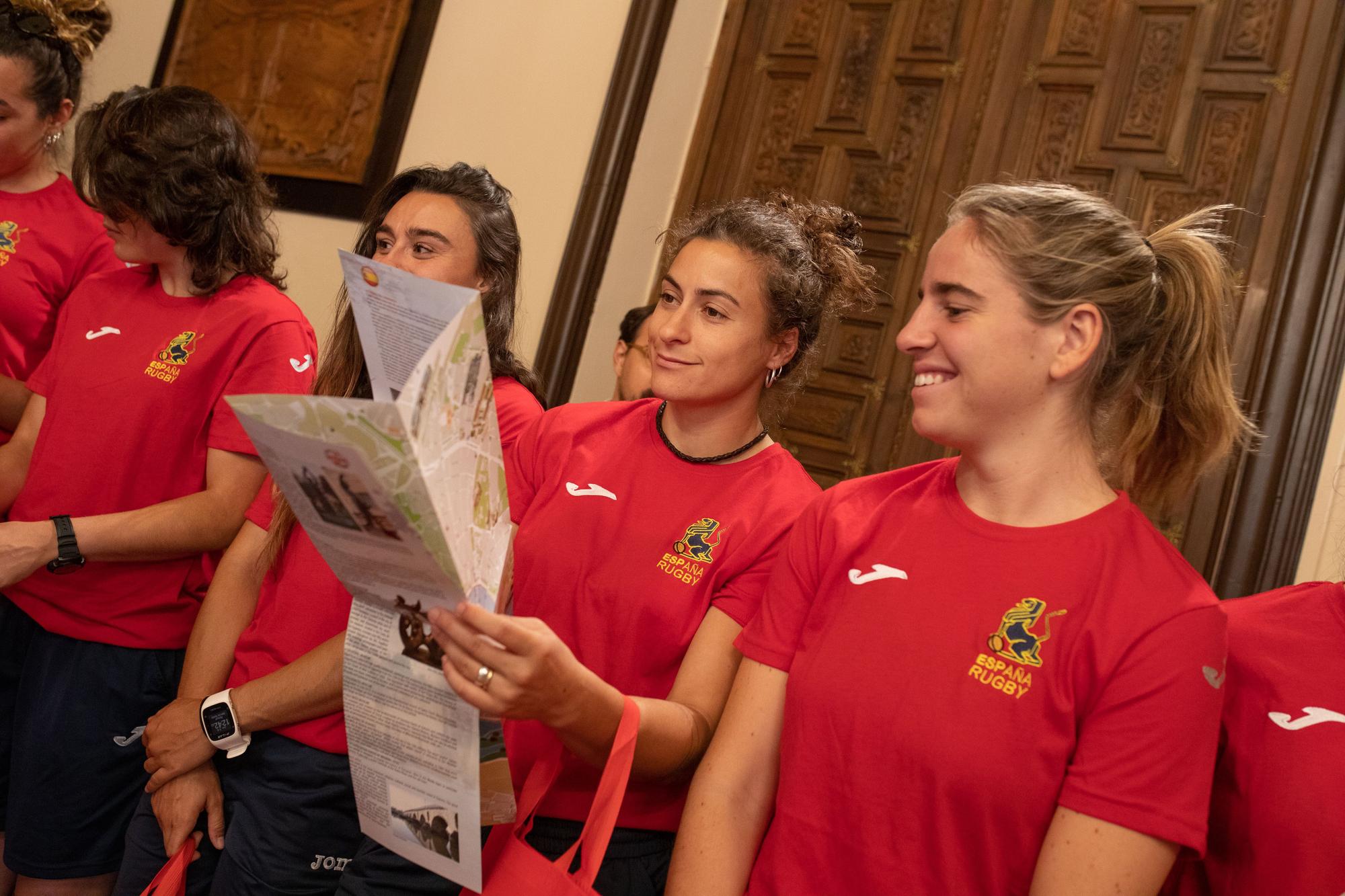 GALERÍA | Zamora recibe a la selección española femenina de rugby