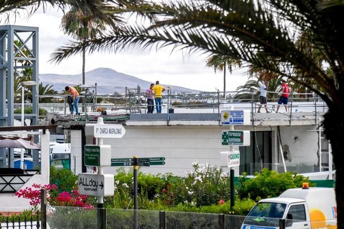 OBRAS ILEGALES CERCA DE LA CHARCA DE MASPALOMAS