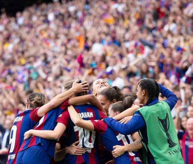 FC Barcelona – Olympique Lyon, la final de la Champions League femenina, en imágenes