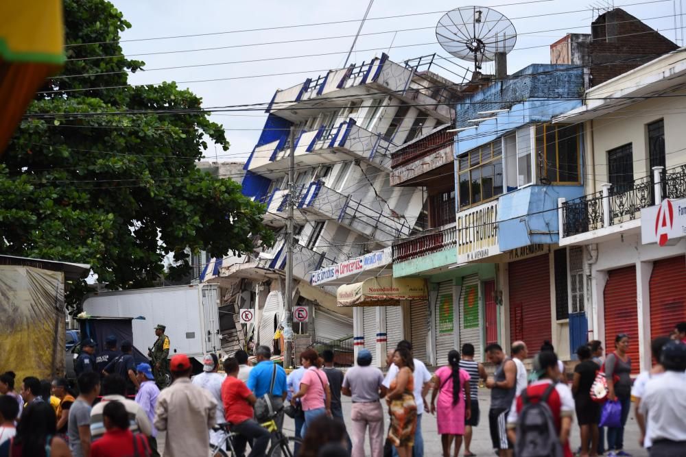 Un terremoto de 8,2 grados sacude México